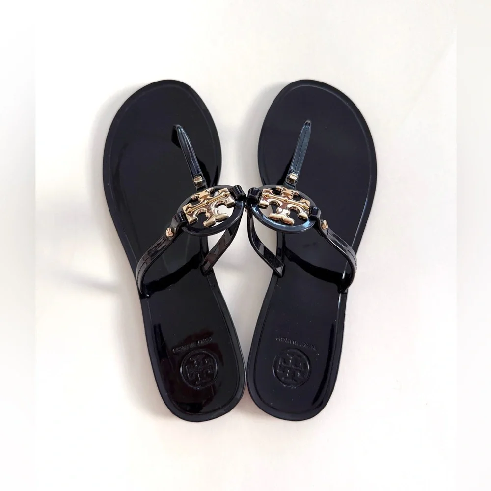 Tory Burch Mini Miller Jelly Thong Sandal Sz 9